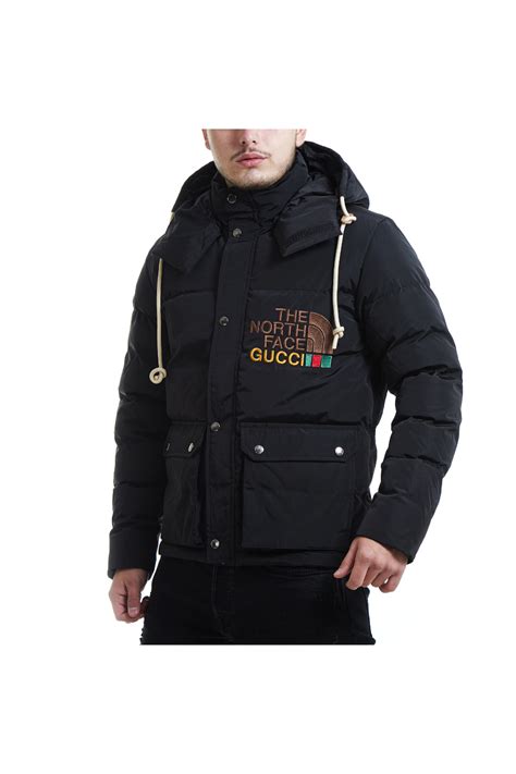 geaca north face gucci barbati|Gucci north face jacket.